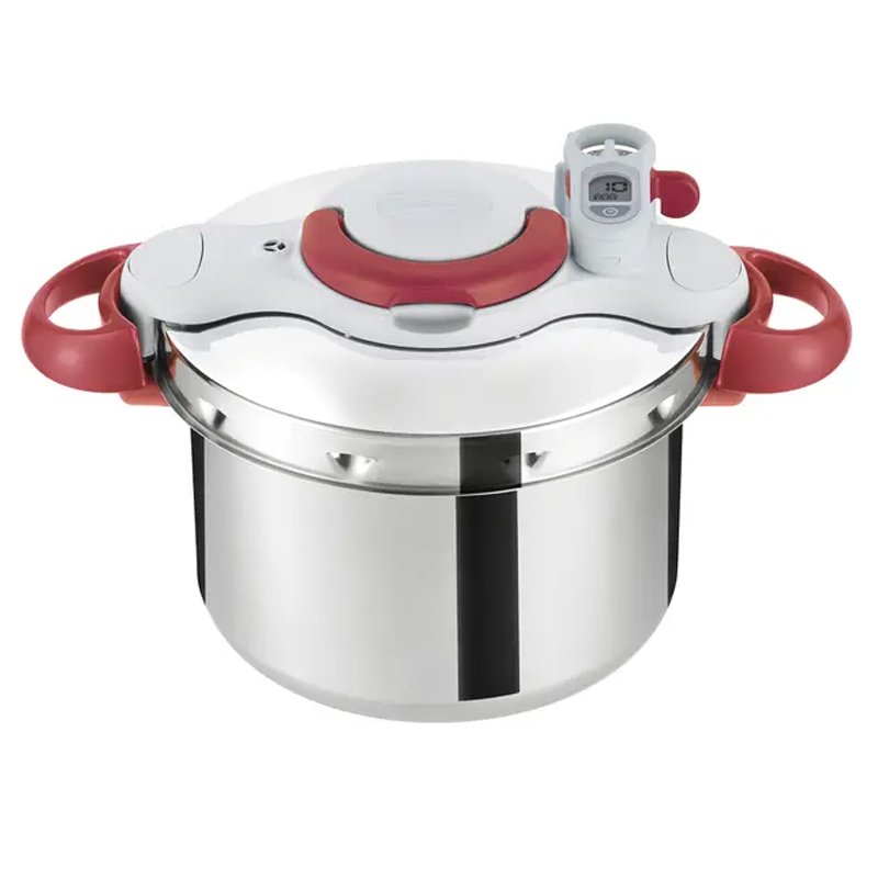 Cocotte Clipso TEFAL Minute Easy 6 Litres - Rouge & Blanc - Tefal