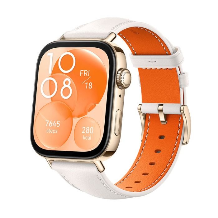 Montre Connectée HUAWEI Watch Fit 3 – Blanc Cuir - Huawei