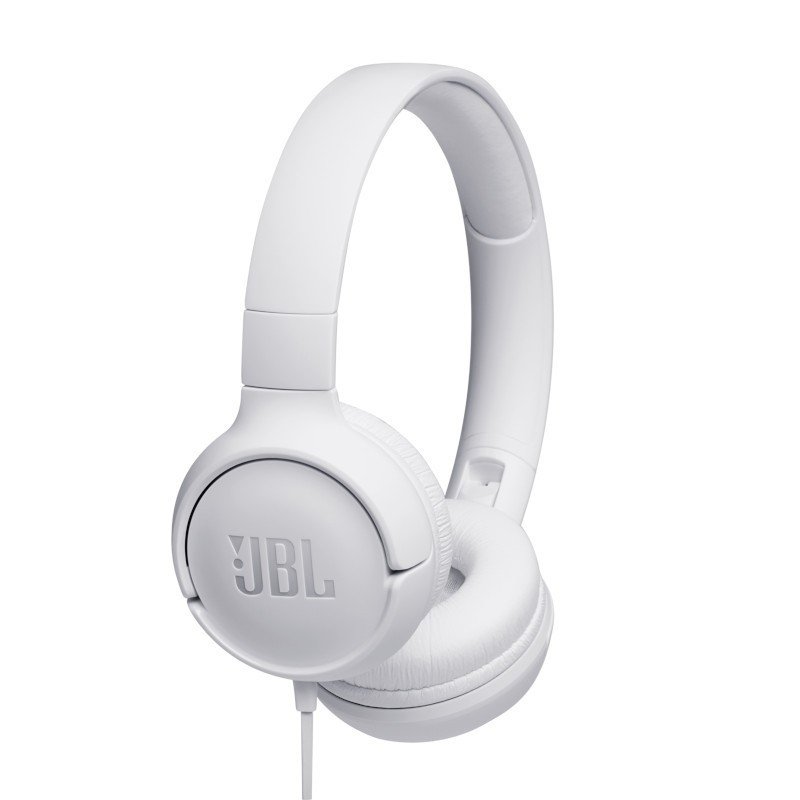 Micro Casque JBL T500 Filaire – Blanc - JBL