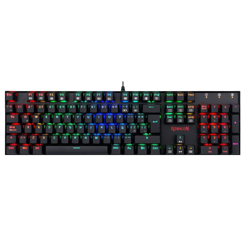 Clavier Gamer Redragon K551 Rgb Mitra V2 Red Switch – K551RGB-1 V2