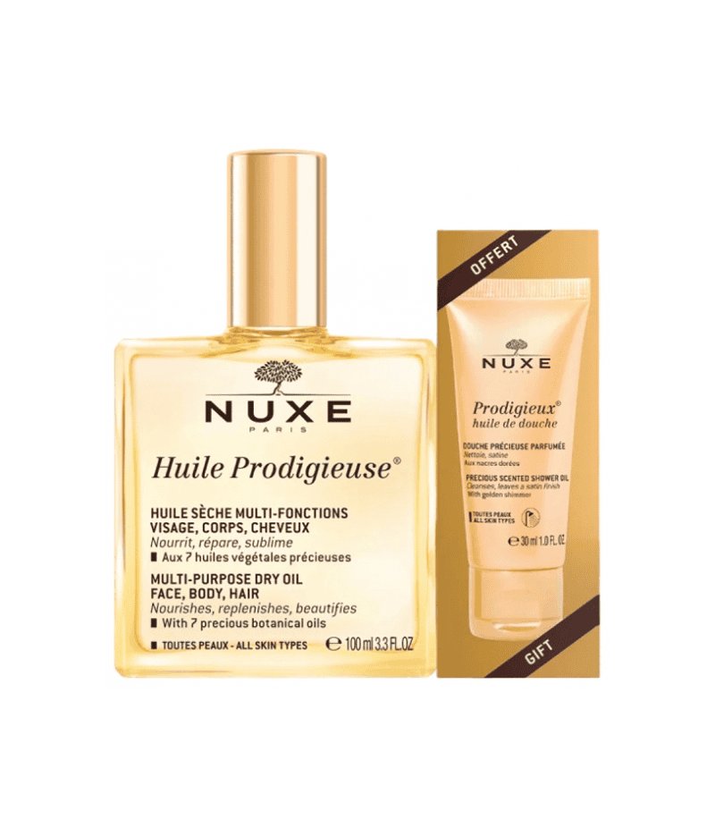 NUXE Huile Prodigieuse 100 ml + huile de douche 30ml - Nuxe