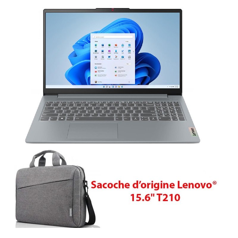 Pc Portable Lenovo IdeaPad Slim 3 15IAN8 / i3-N305 / 8GB / 256GB SSD / Gris - Lenovo