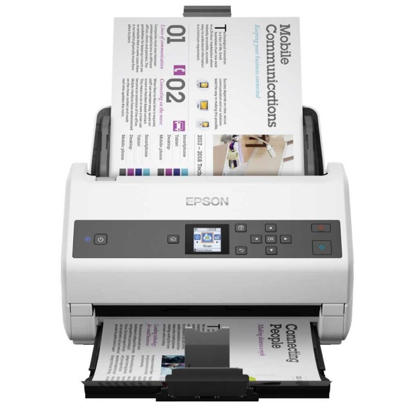 Scanner à Défilement Epson WorkForce DS-870 – B11B250401BA - Epson