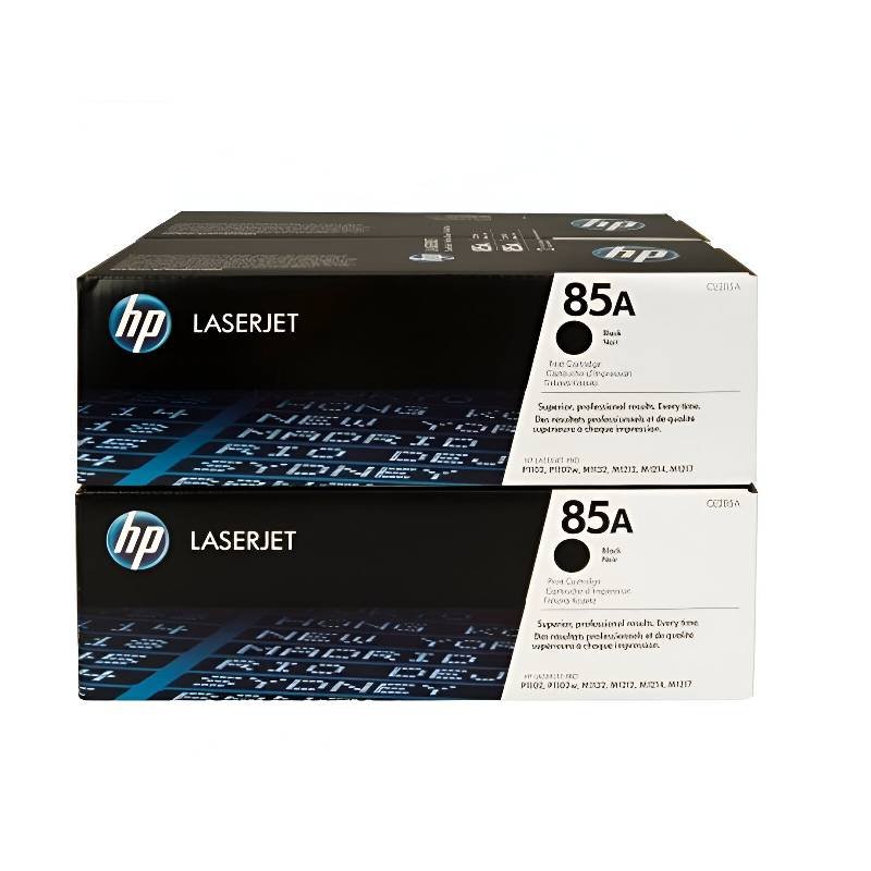 De 2 Toners Original Laserjet HP 85A Noir (CE285AF) - HP