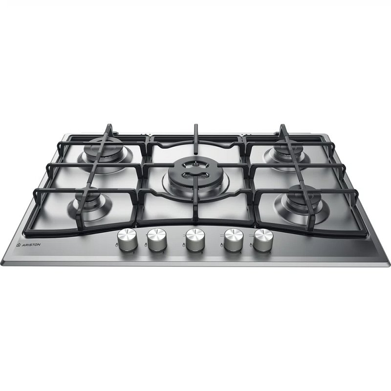 Plaque de Cuisson Ariston PCN751T/IX/A 5 Feux 75 cm Inox - Ariston