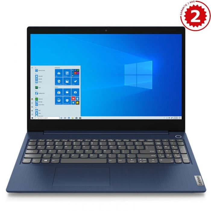 Pc portable LENOVO IDEAPAD 3 15IGL05 N4020 4GB 1TB – BLEU (81WQ00GUFG) - Lenovo