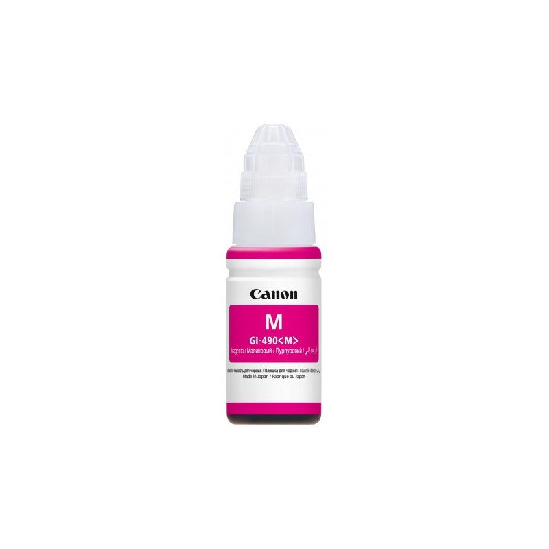 Bouteille d'encre Canon Original GI-490 - Magenta - Canon