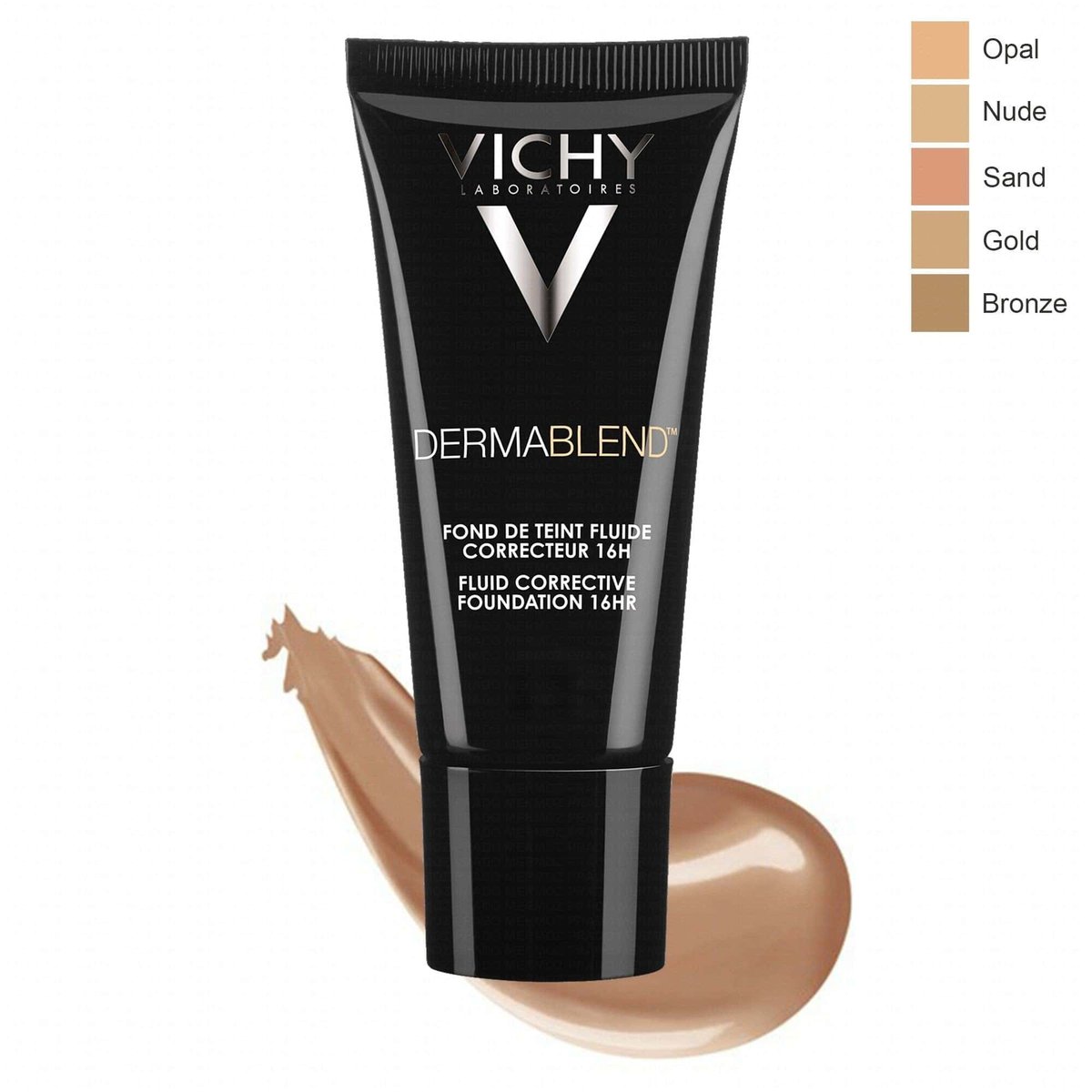 VICHY DERMABLEND Fond de teint correcteur SPF28 – SAND - Vichy