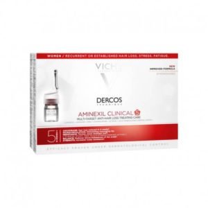 Vichy Dercos Aminexil Clinical 5 Femme 21 Ampoules - Vichy