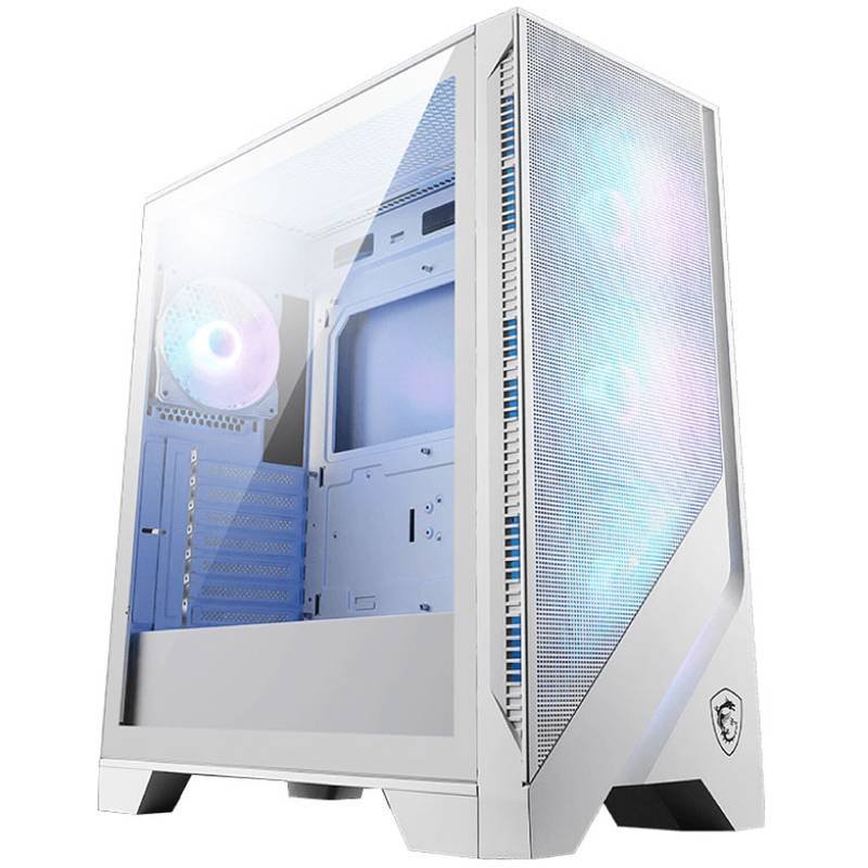 Boîtier PC Gamer MSI MAG FORGE 320R AIRFLOW - Blanc - MSI
