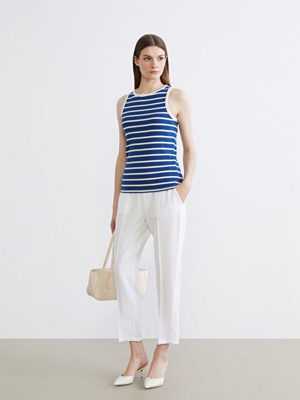 Pantalon fin en tissu pour Femme - LC Waikiki