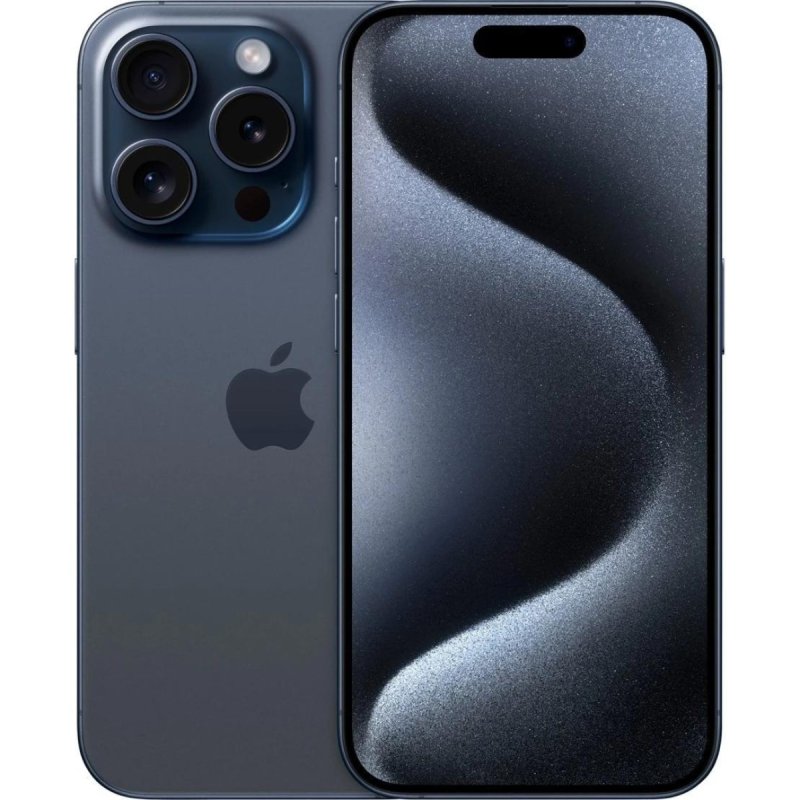 iPhone 15 Pro 5G 8GB 128GB Titane Bleu – MTV03ZD/A - Apple