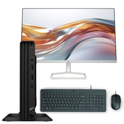 Pc de Bureau HP Pro Mini 260 G9 / i3-1315U / 8 GB / 256 GB SSD Avec Écran HP 524SW 24" Full HD IPS / 100 Hz - HP