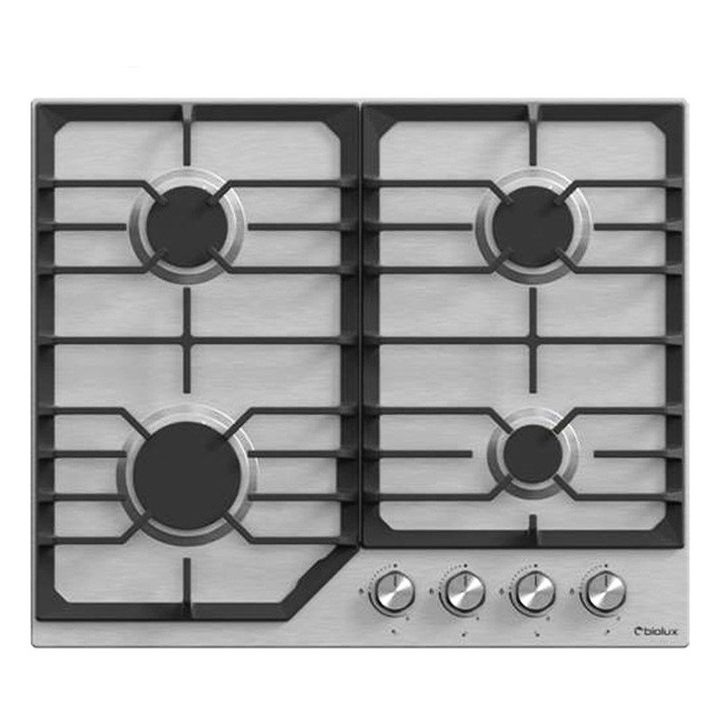 Plaque De Cuisson Encastrable BIOLUX M6555XTC 4 Feux 60cm - Inox