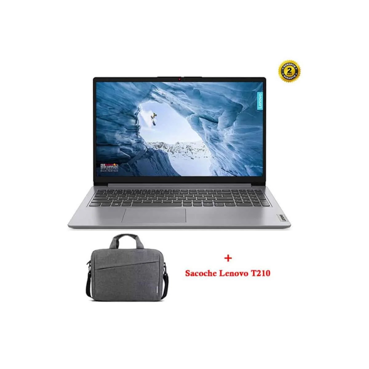Pc Portable Lenovo Ideapad 1 15IAU7 i3 12é Gen 8GB 512GB SSD (82QD00G1FG) - Lenovo