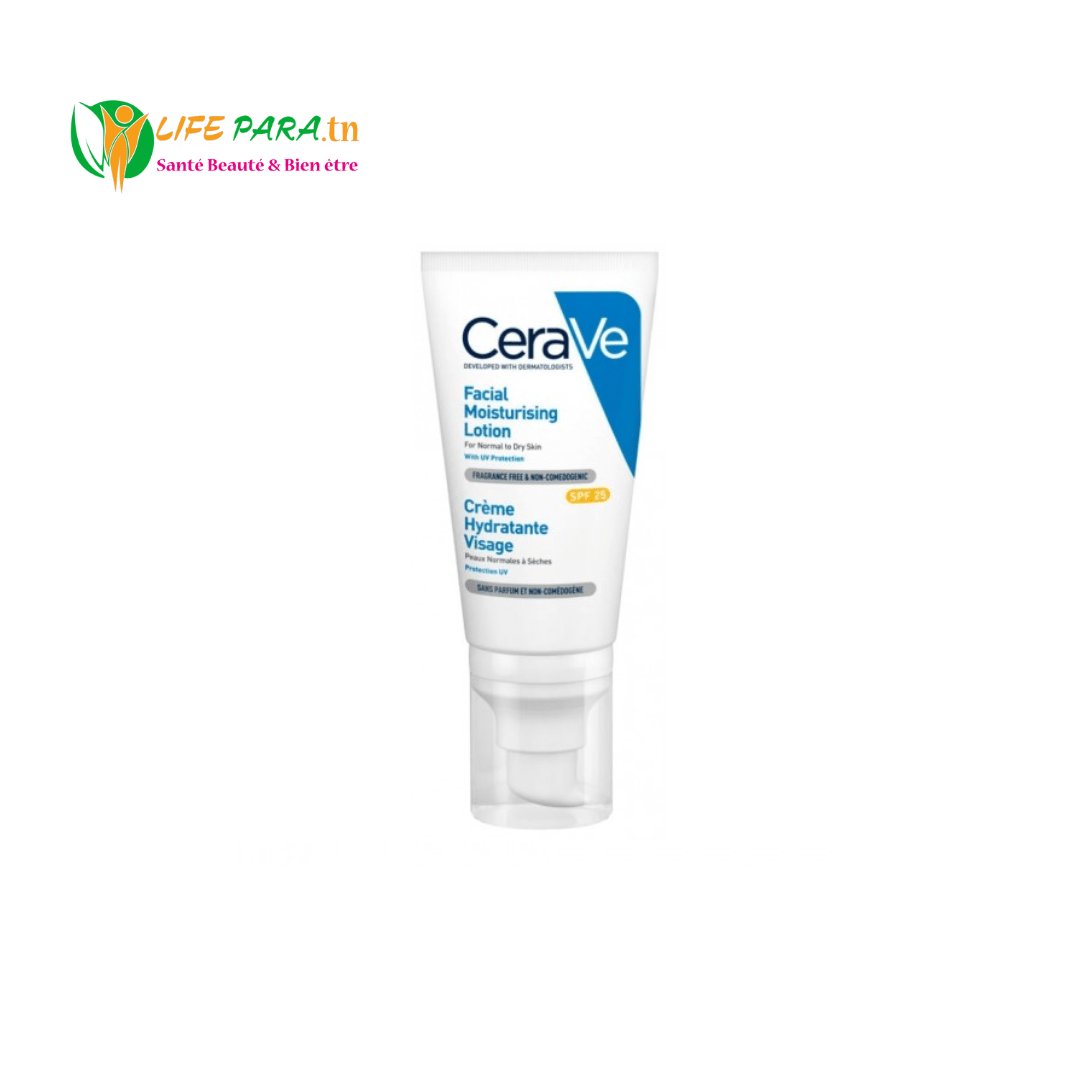 CERAVE CREME HYDRATANTE VISAGE SPF25 52 ML - CeraVe
