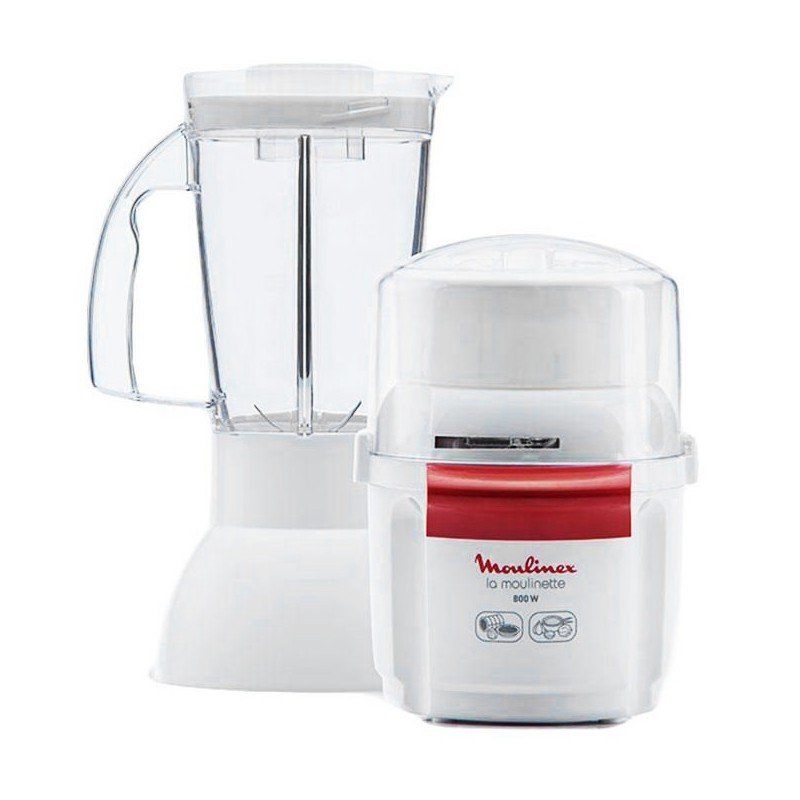 Moulinette Chopper Moulinex + Bol 1 L 800 W AR6801EG Blanc - Moulinex