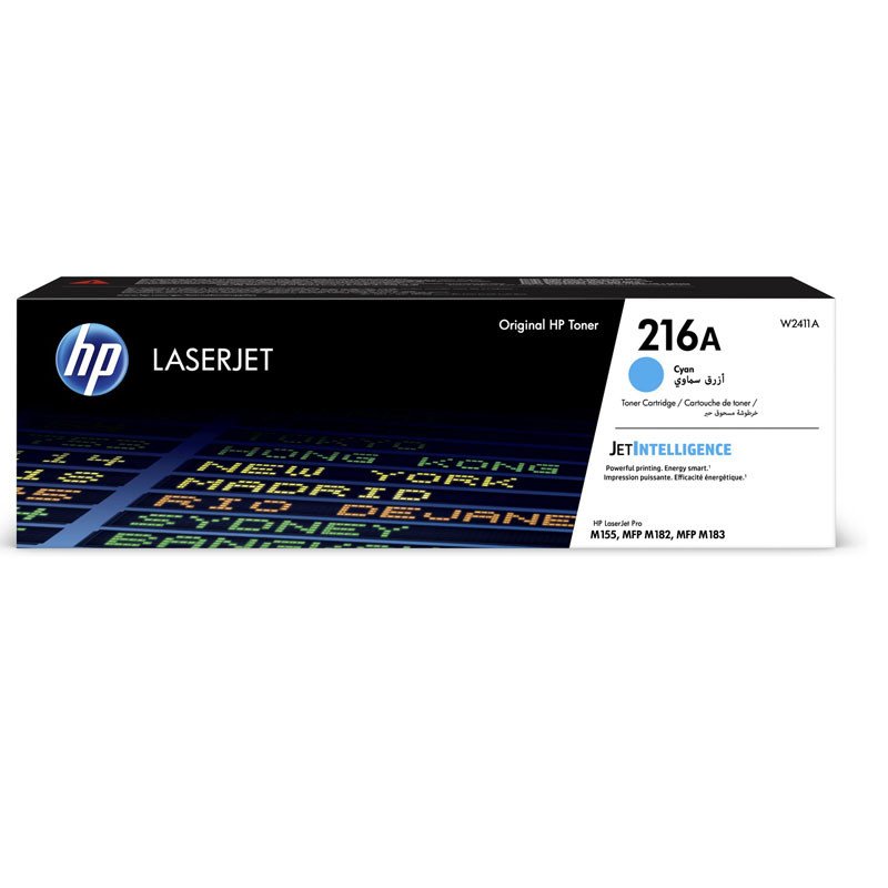 Toner LaserJet original HP 216A - Cyan (W2411A) - HP