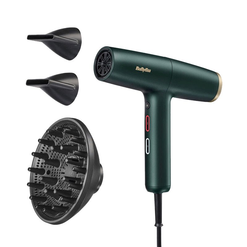 Sèche Cheveux Babyliss Air Power Pro D6555DE 1600 W Vert