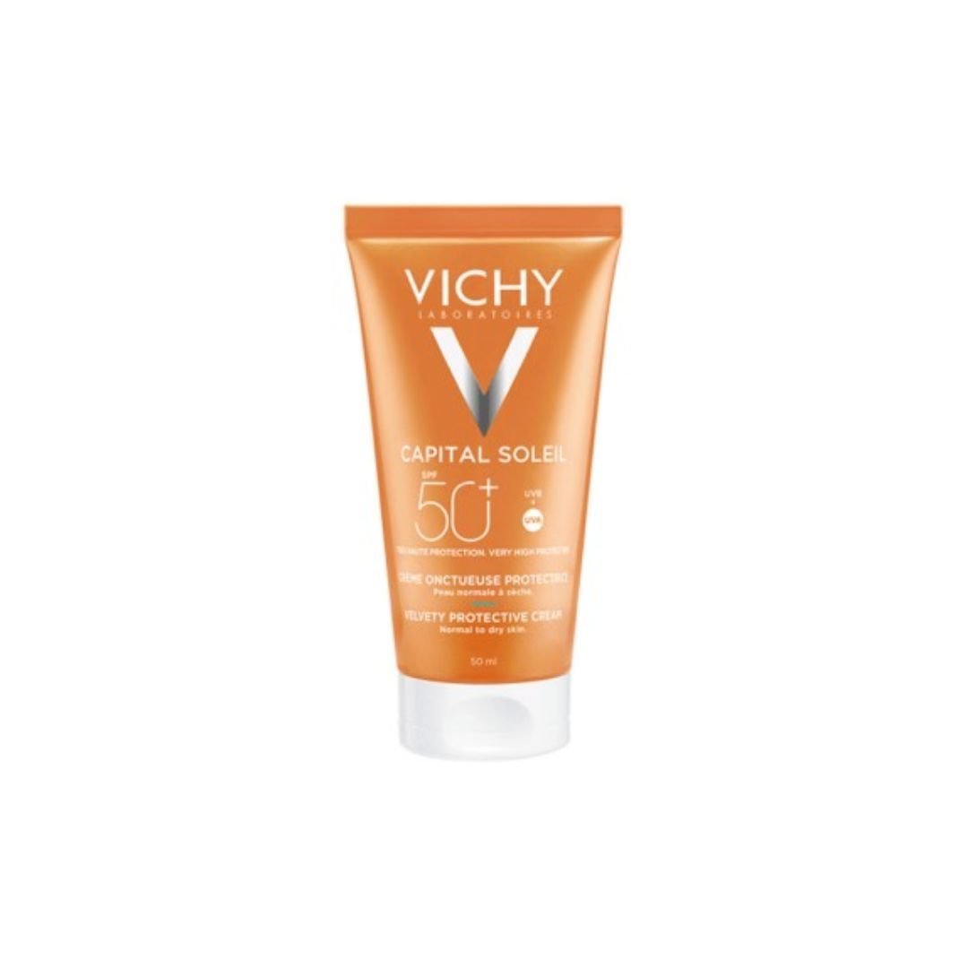 VICHY CAPITAL SOLEIL CREME ONCTUEUSE PROTECTRICE SPF50+ 50ML - Vichy