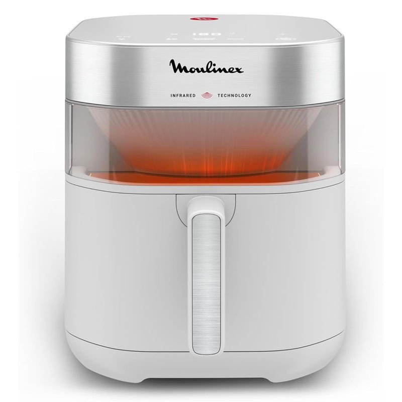 Friteuse Sans Huile Moulinex Easy Fry Infrared EZ831GF0 7 L Blanc - Moulinex