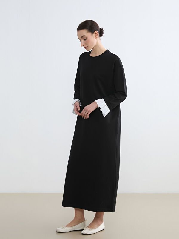 Robe manches longues en jersey pour Femme - LC Waikiki