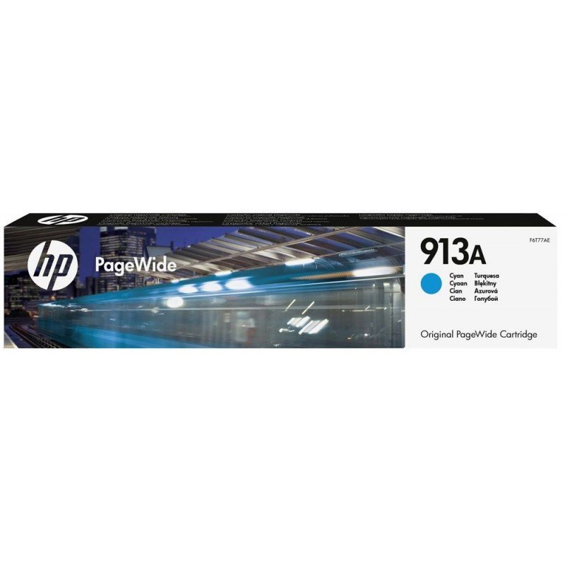 Cartouche D&rsquo;encre Original Hp 913a Cyan- F6T77AE - HP