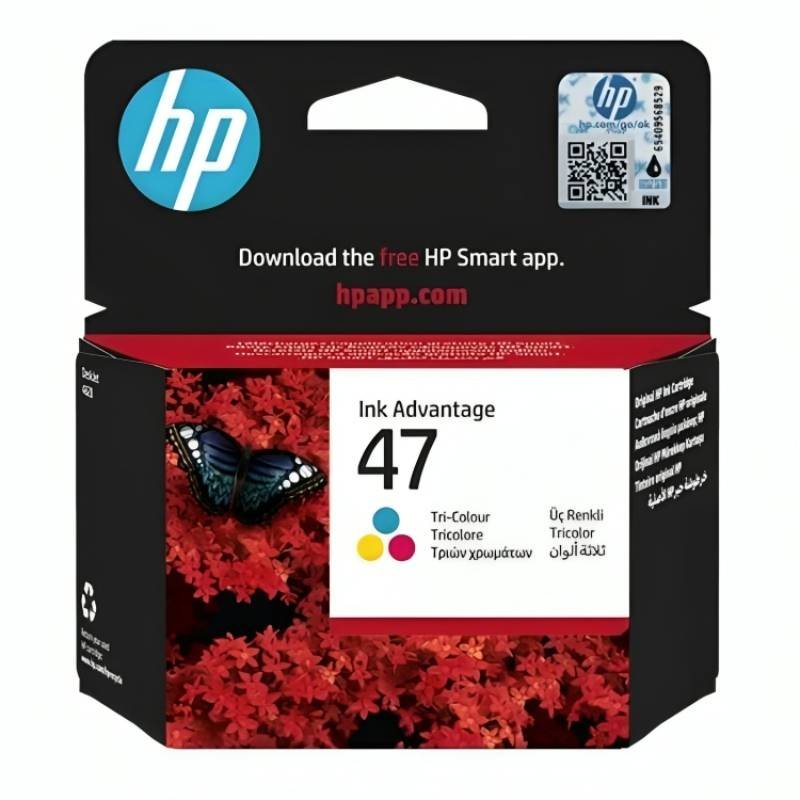Cartouche d'encre Original HP 47 - Trois Couleurs (6ZD61AE) - HP