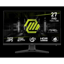 Écran Gaming MSI MAG 272F 27" Full HD Fast IPS 240Hz 0.5ms - Noir - MSI