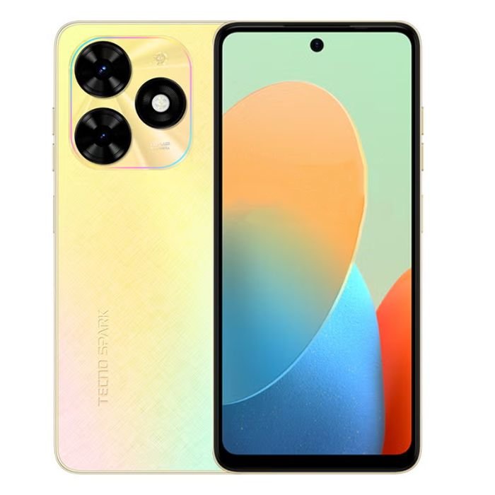 Smartphone Tecno Spark Go 2024 4GB – 64GB – Gold - Tecno