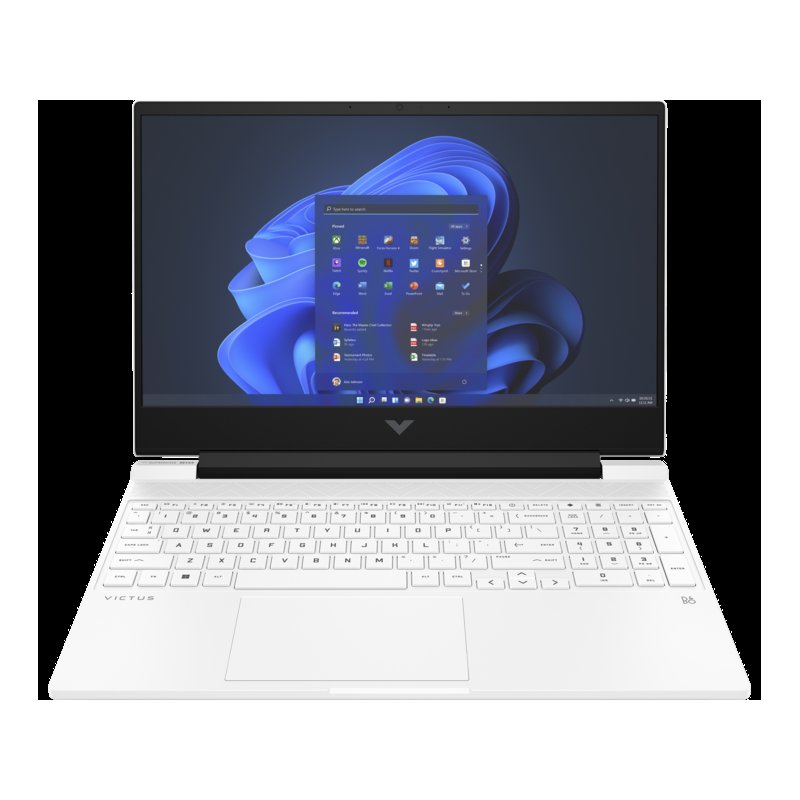 Pc Portable Gamer Hp Victus 15-fb0037nk Ryzen 5 8Go 512Go RTX 3050- Blanc – 9U1B8EA 9U1B8EA - HP