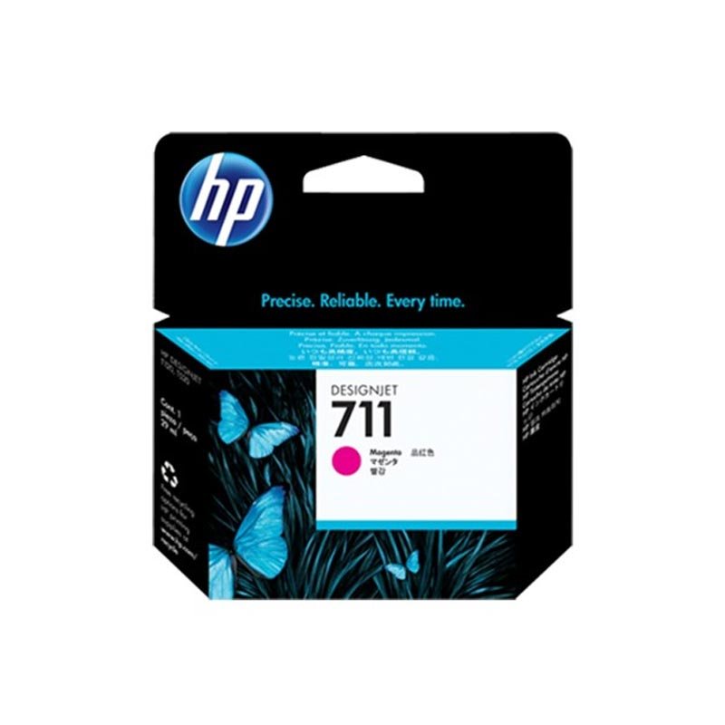 Cartouche Jet d'encre Original HP 711- Magenta (CZ131A) - HP
