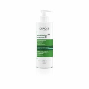 Vichy Dercos Shampoing Traitant Anti-Pelliculaire Cheveux Normaux A Gras 390 ml - Vichy