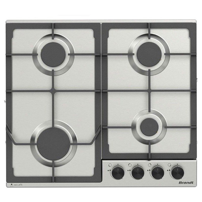 Plaque De Cuisson Encastrable BRANDT BPE6342XA 4 Feux 60CM - Inox - Brandt
