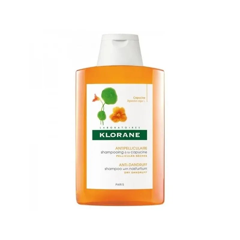 KLORANE SHAMPOOING ANTIPELLICULAIRE A LA CAPUCINE 200 ML - Klorane