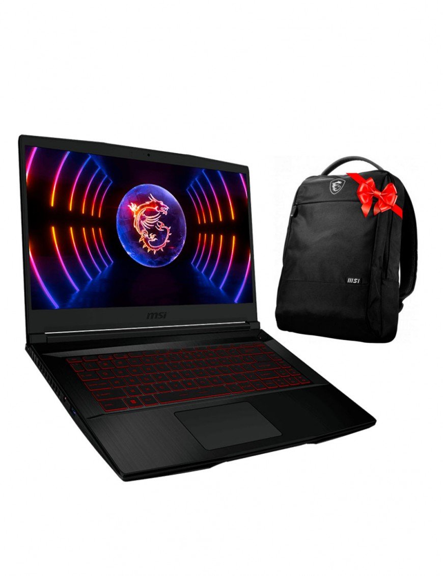 Pc Portable MSI GF63 Thin 12UCX-681XFR - I7 12ème Gen. - 8GB - 512GB SSD - MSI
