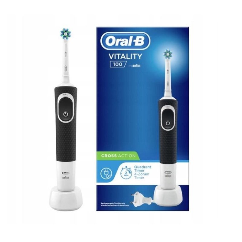 Brosse À Dents Électrique Braun Oral-B D100.424.1 Noir - Braun